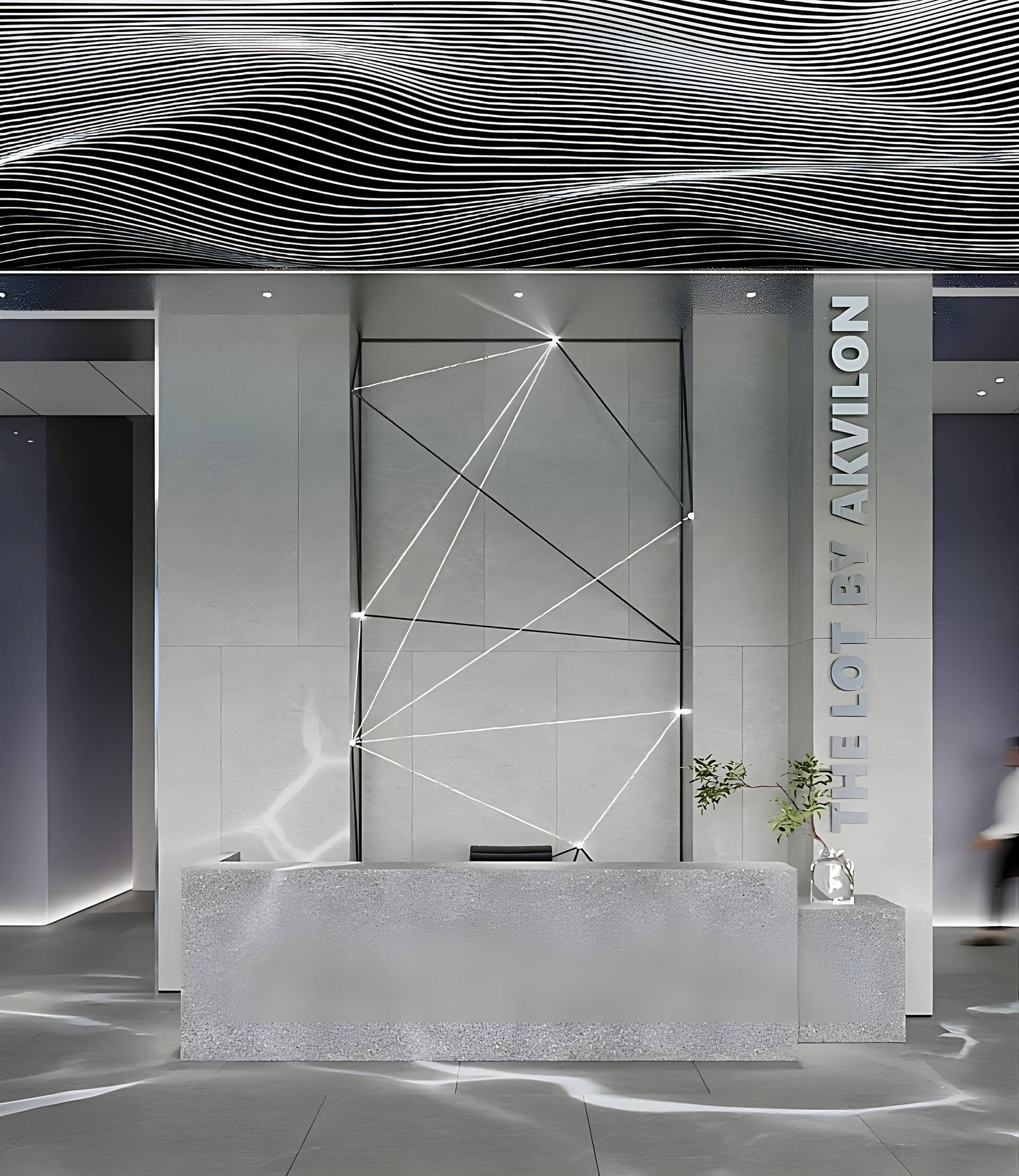 Лобби ЖК The LOT by Akvilon